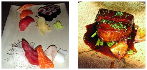 Sushi+Sahimi  &  Maguro teriyaki